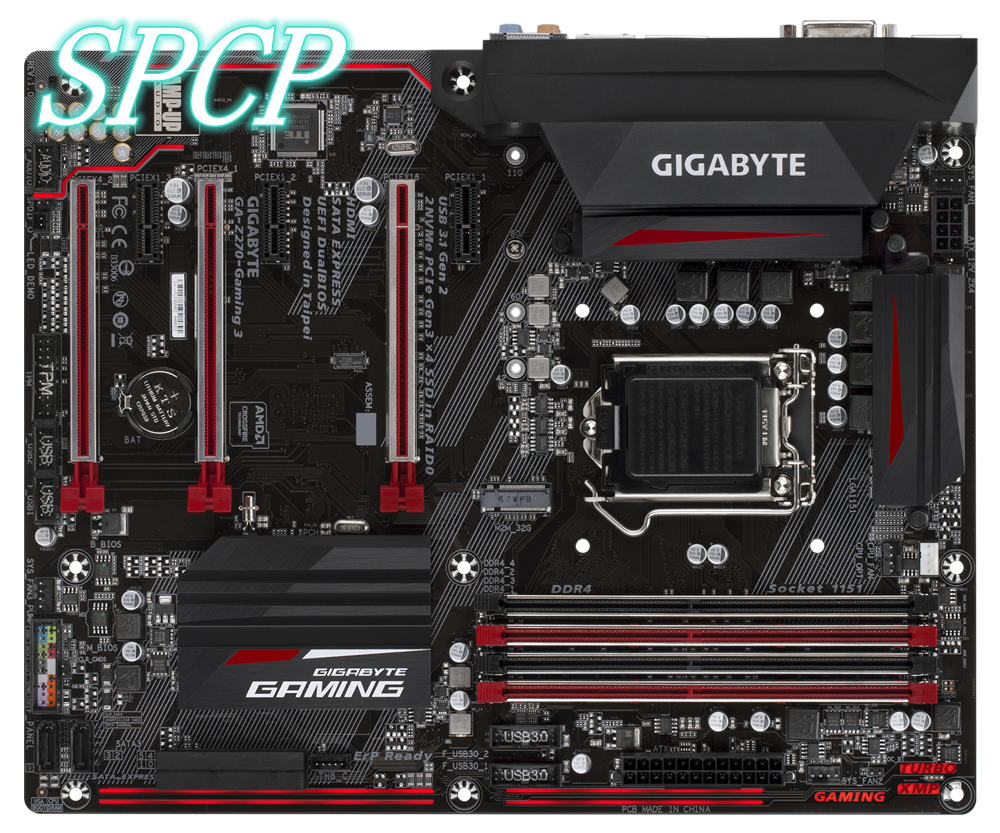 Gigabyte Technology GA-Z270-Gaming 3 Desktop computer motherboard ATX USB  3.1 DDR4 Supports 7th/ 6th