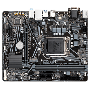 New arrival Gigabyte GA-H410M-S2 V2/V3 Motherboard 1200 Supports 10th Gen Intel DDR4 M.2 vga