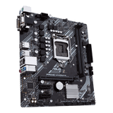 ASUS PRIME H410M-K Intel H410 LGA 1200 micro ATX DVI VGA USB 3.2 Gen 1 Type-A 1 Gb Ethernet