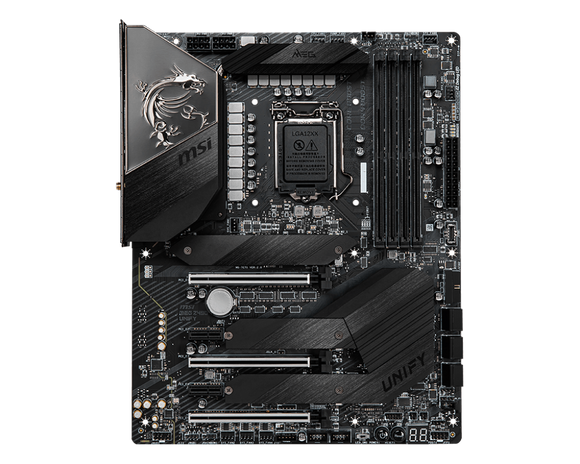 Tax-free MSI MEG Z490 UNIFY wifi motherboard ATX  LGA1200 Supports 10th 11th CPU USB 3.2 Gen2 Type C M.2 HDMI