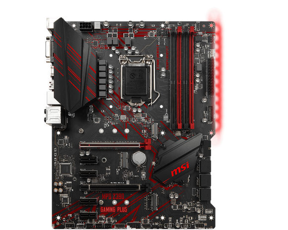 MSI MPG Z390 GAMING PLUS LGA 1151 Intel ATX Motherboard M.2 USB 3.1 DDR4