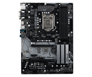 Tax-free ASRock Z390 Pro4 LGA 1151 Z390 HDMI USB 3.1 2 Ultra M.2 DDR4 ATX Motherboard