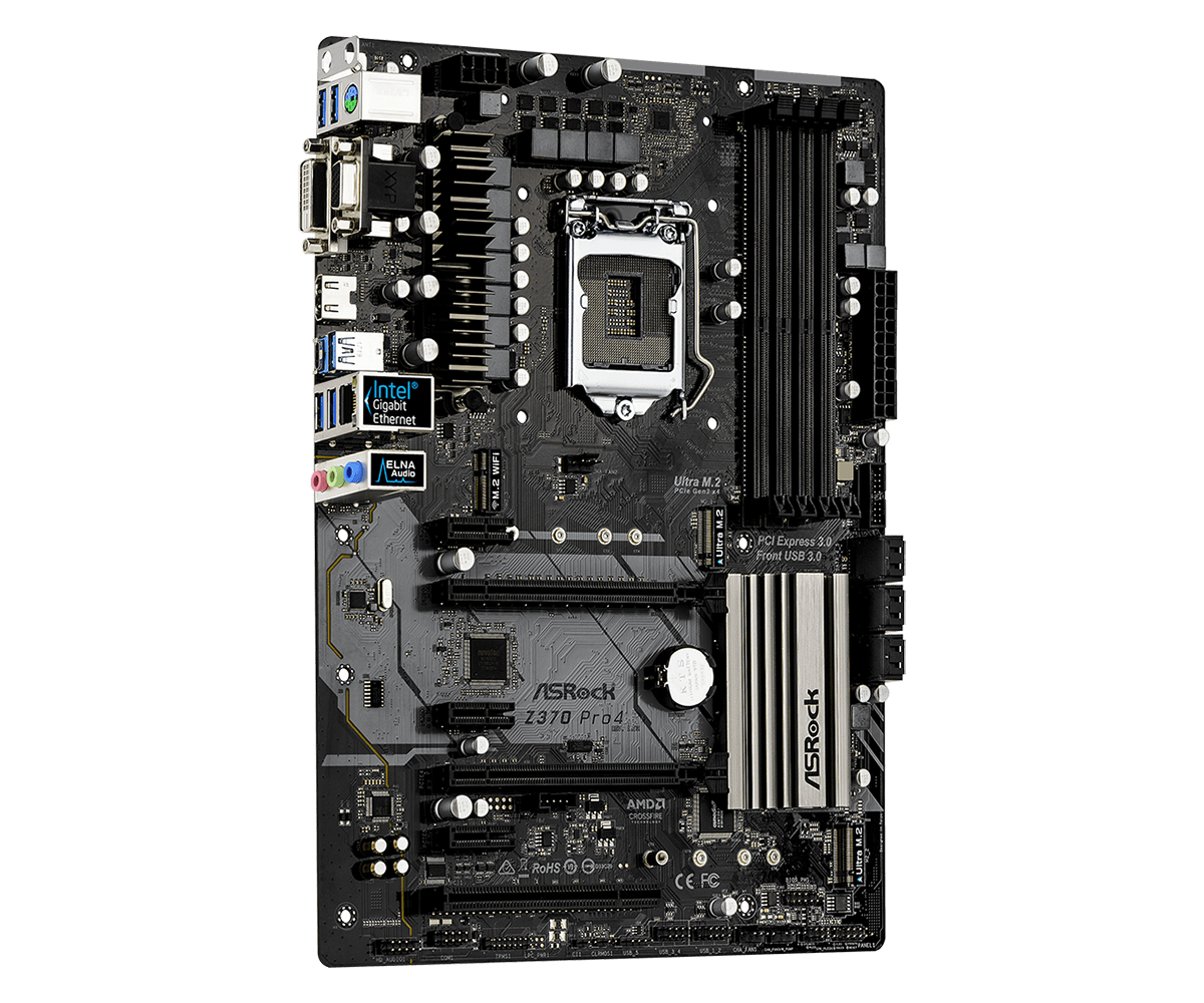Tax-free ASRock Z370 Pro4 LGA 1151 Z370 HDMI USB 3.1 2 Ultra M.2 Tax-free ASRock Z370 Pro4 LGA 1151 Z370 HDMI USB 3.1 2 Ultra M.2