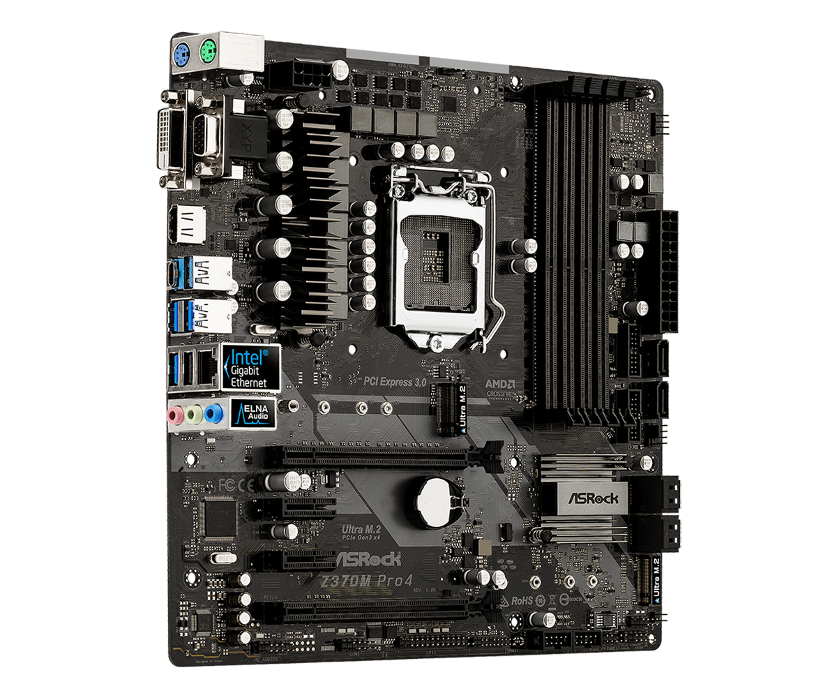 Pro4 Motherboard Z370 Pro ASRock Z370M Pro4 LGA 1151 Z370 HDMI USB