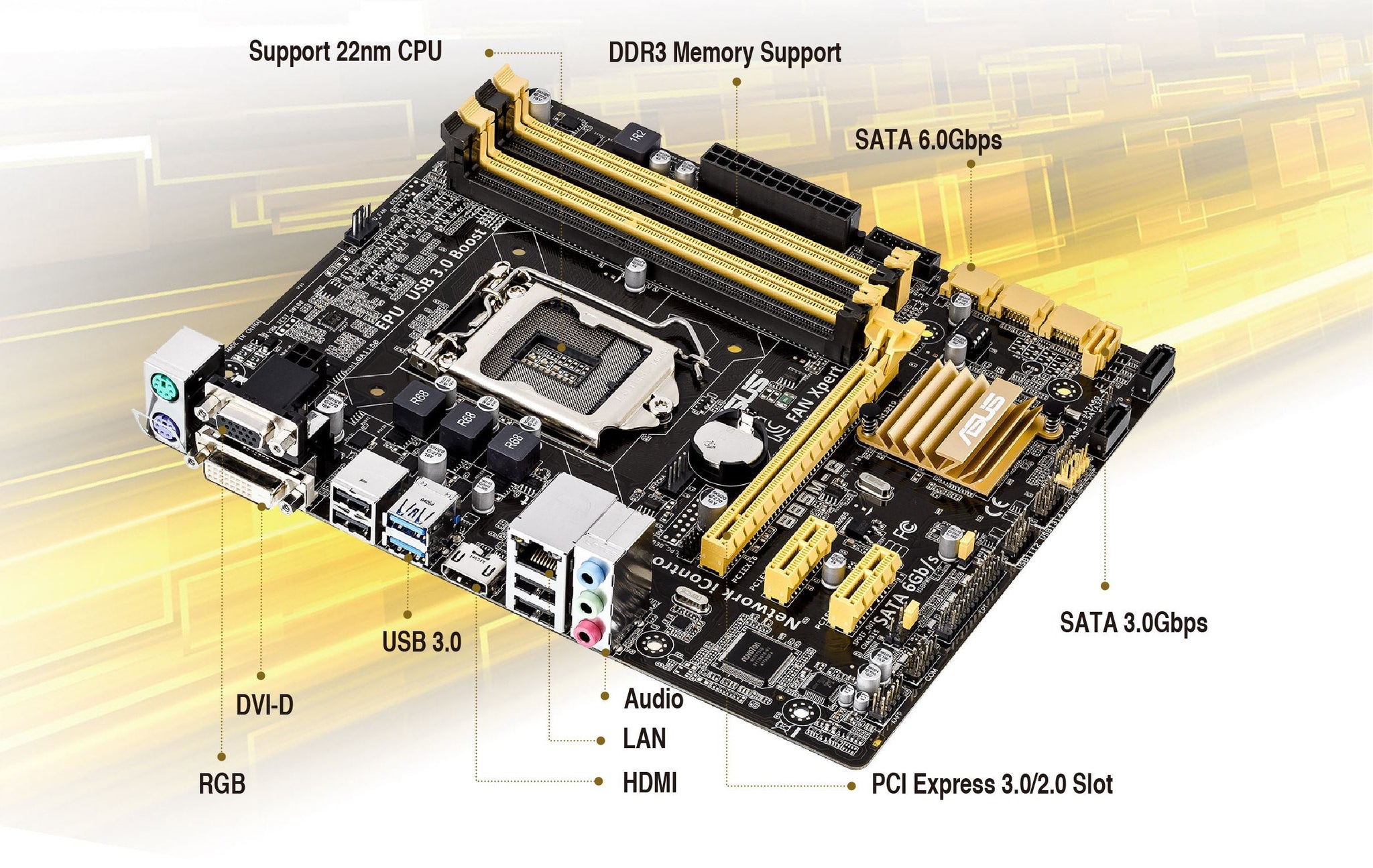 ASUS B85M-G Motherboard LGA1150 ddr3 Intel B85 32GB Desktop motherboar –  SPCP India Computer accessories supplier