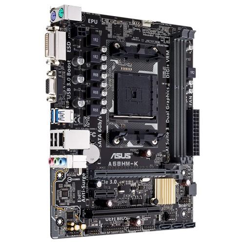 ASUS Micro-ATX A68HM-K FM2+/FM2 Socketed motherboard A68 DVI VGA