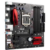 ASUS B150M PRO GAMING Intel B150 motherboard  LGA1151 micro ATX ddr4 hdmi M.2