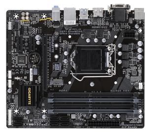 Gigabyte Technology GA-B250M-DS3H Motherboard,1151,ddr4,M-ATX,B250,usb3.0,4 memory slot,HDMI