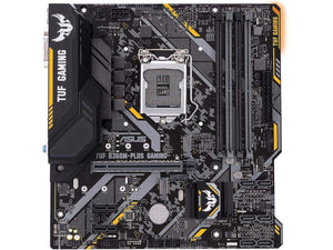 ASUS TUF B360M-PLUS GAMING Intel LGA 1151 mATX motherboard DDR4 2666MHz support, 32Gbps M.2 USB 3.1 Gen 2.