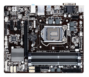 Gigabyte Technology GA-B85M-DS3H Motherboard,1150,ddr3,M-ATX,B85,usb3.0,4 memory slot