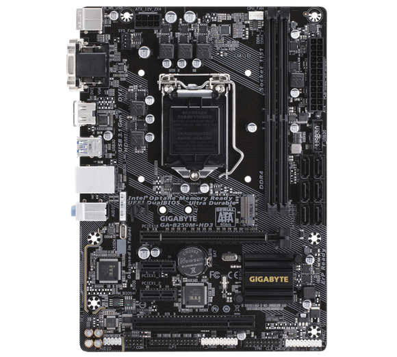 Gigabyte Technology GA-B250M-HD3 Motherboard 1151 ddr4 M-ATX B250 usb3.0 HDMI