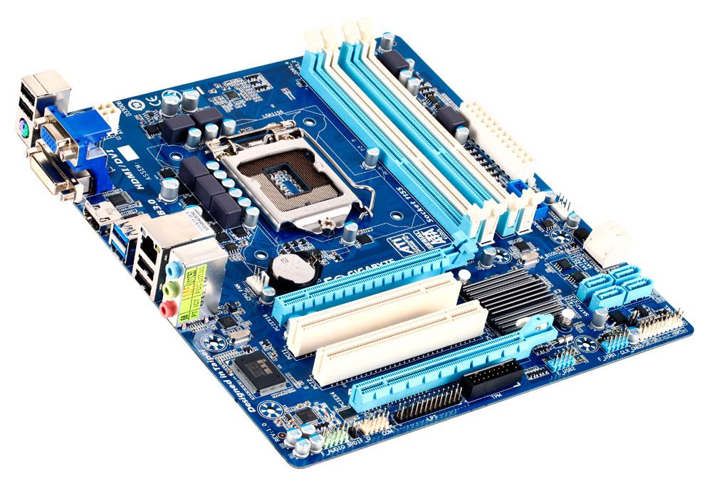 Gigabyte GA-B75M-D3H computer motherboard,1155socket,ddr3,ATX,B75