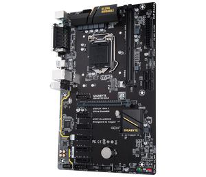 GIGABYTE GA-H110-D3A LGA 1151 socket INTEL ATX Motherboard ddr4 usb3.0 6 PCIe Slots Mining board