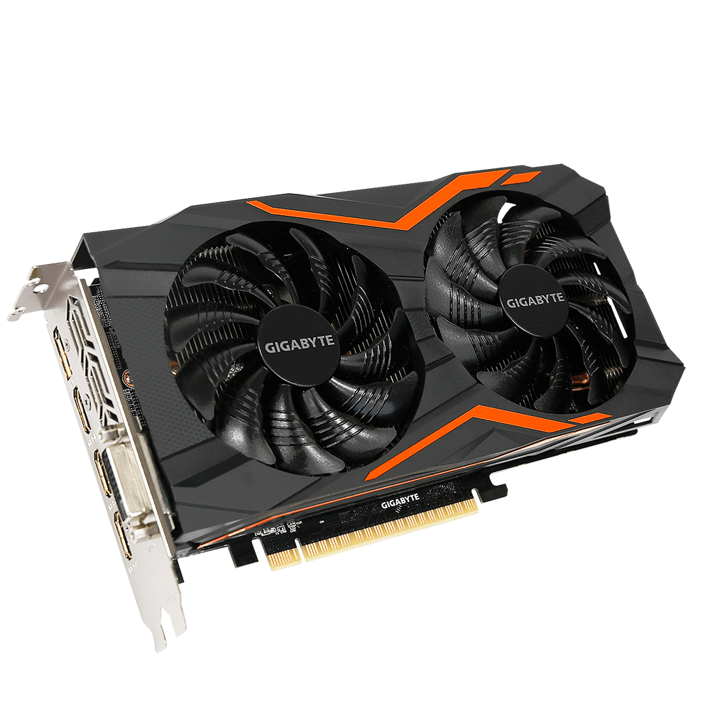 GIGABYTE GeForce GTX 1050 Ti G1 Gaming 4G computer graphics card