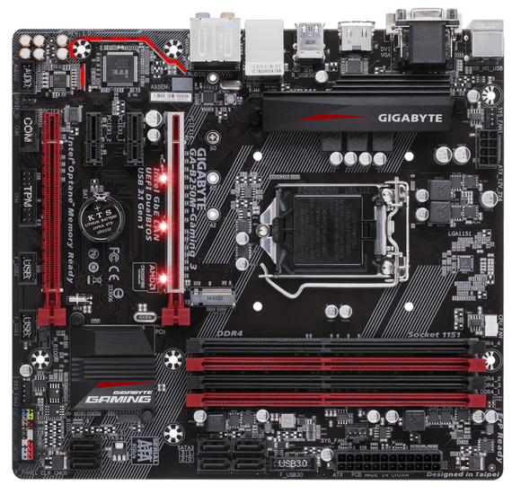 Gigabyte GA-B250M-Gaming 3 Motherboard 1151 ddr4 M-ATX B250 usb3.0 4 memory slot HDMI Ultra-Fast M.2