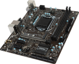 MSI intel computer motherboard B250M PRO-V LGA 1151 socket,DDR4,micro-ATX,Turbo M.2