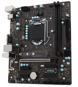 MSI intel computer motherboard B250M PRO-V LGA 1151 socket,DDR4,micro-ATX,Turbo M.2