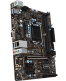 MSI intel computer motherboard B250M PRO-V LGA 1151 socket,DDR4,micro-ATX,Turbo M.2