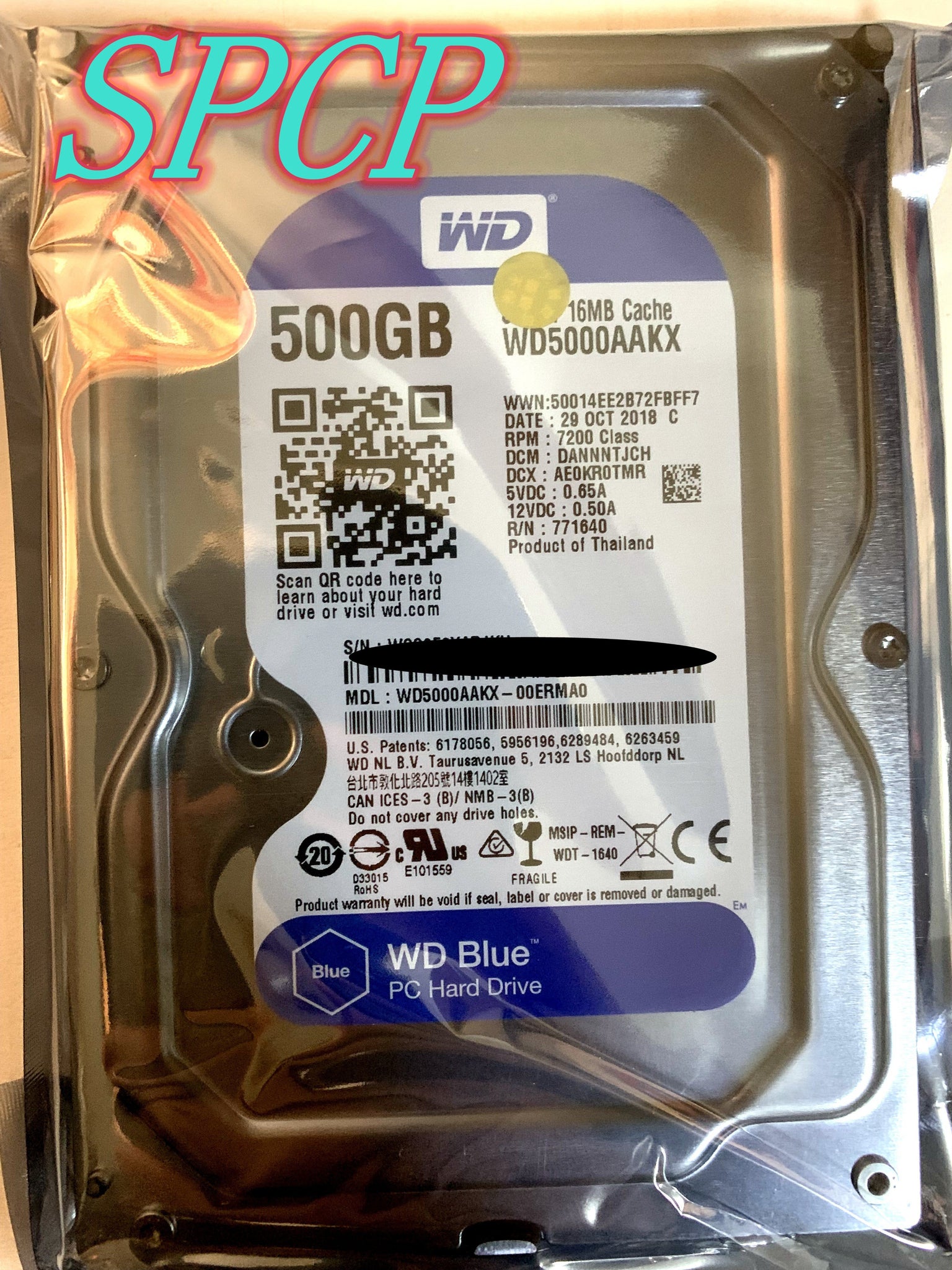 Disco 3.5 Pulgadas Western Digital Disco Duro Interno Western Digital WD5000AAKX 500 GB - 7200 RPM, SATA 6 Gb/s, Formato 3.5 Pulgadas, Pocas Horas De Uso Caja PC Atx - Foto 7