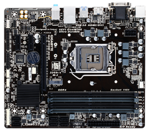 GIGABYTE GA-B150M-DS3H LGA 1151 socket INTEL Micro-ATX Motherboard ddr4 usb3.0 M.2 4 memory slots