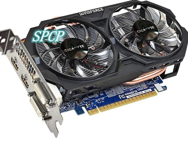 GIGABYTE GTX750 TI 2G GV-N75TOC-2GI ddr5 PCI-E hdmi dvi graphics